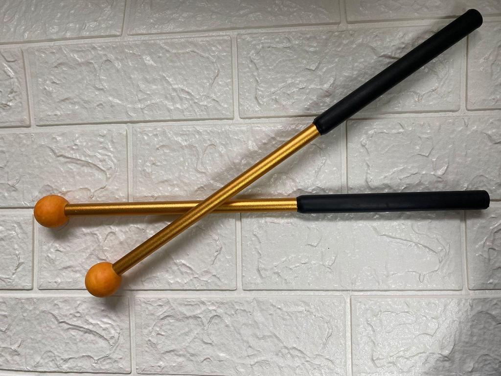 Heavy-Duty Electronic Drumstick Stand with Multicolored and Wrist-Opening Practice Sticks