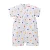 MIKI HOUSE Jinbei Short Made In for Boys and Baby SS Multicolor Romper, Sleeve, All-Over Print, Japan, Girls, Newborns, Infants, Kids, Clothes,