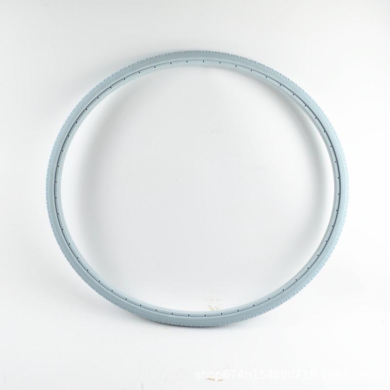 Бескамерная цельнолитая шина для инвалидной коляски - 20, 22, 24 дюйма x 1 3/8 дюйма, не требующая накачивания