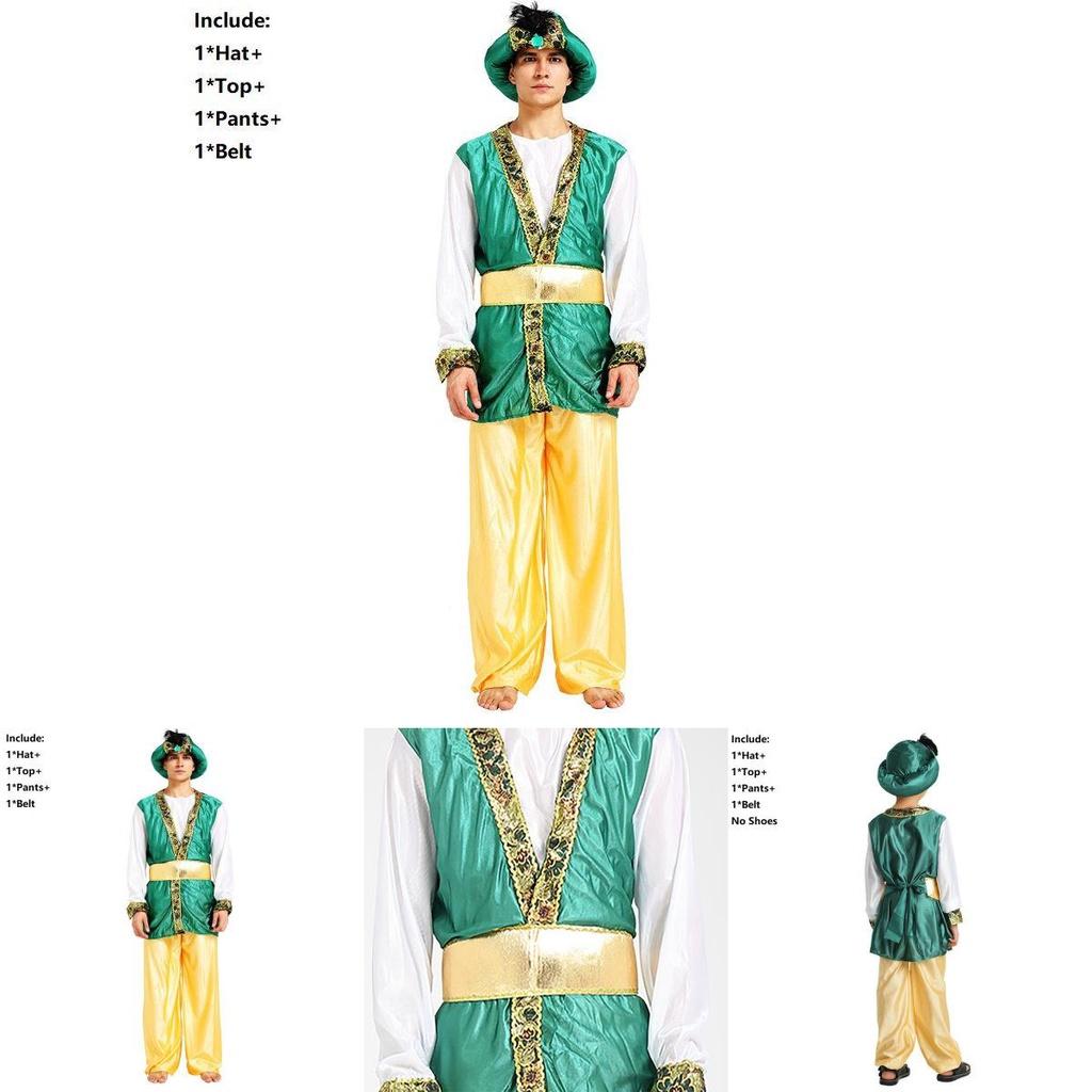 Потрясающий костюм арабского принца короля для мальчиков на Хэллоуин для косплей-мероприятий