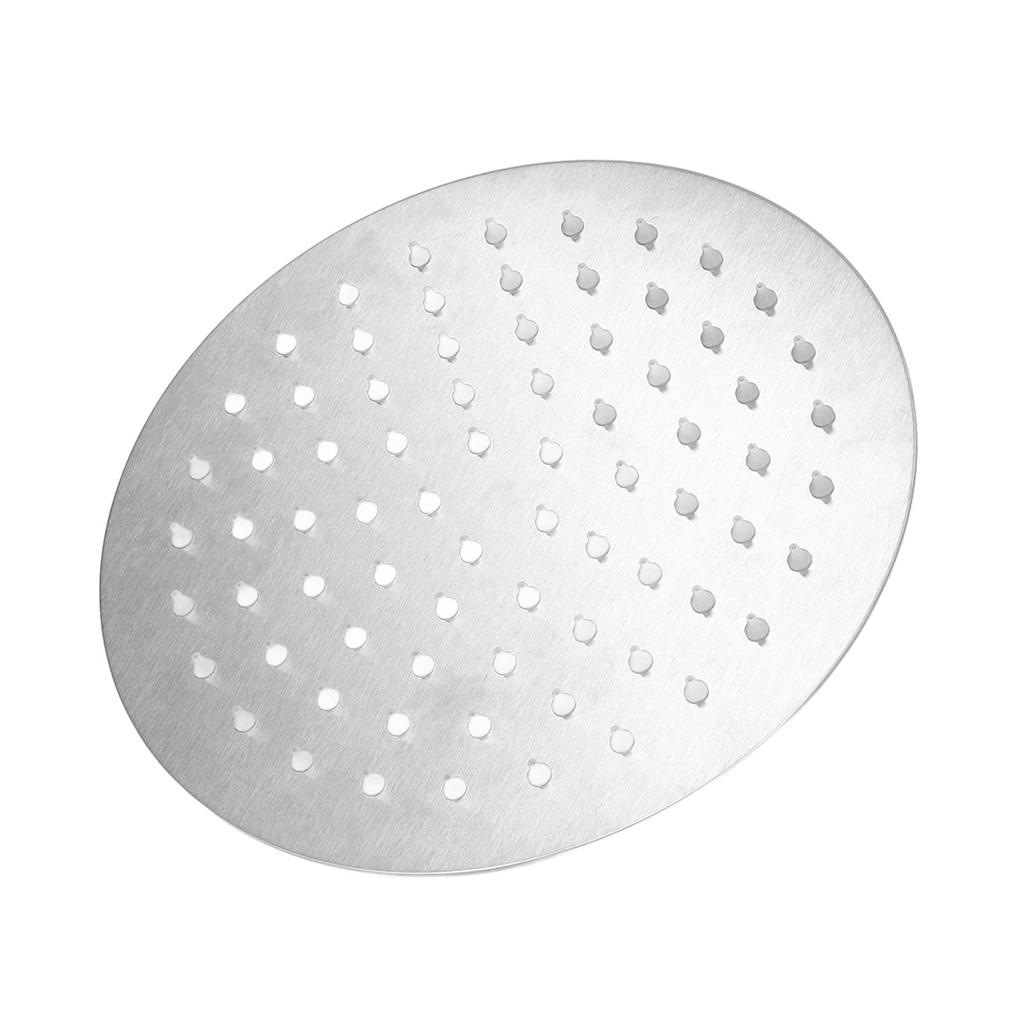 8 Inch Stainless Steel Rain Shower Head Ultrathin 75 Nozzles High Pressure 360 Degrees Rotating G