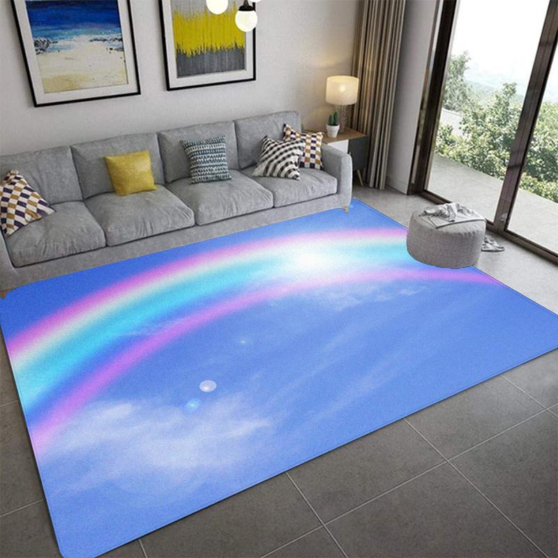 Ковер с принтом C-Clouds Модный коврик для йоги Нескользящий ковер Украшение спальни Уличный ковер Спальня Подарок на день рождения