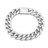 Fashionable Stainless Steel Hip-hop Cuban Bracelet Retro Punk Vacuum Electroplated Cuban Chain Bracelet Jewelry Elegant Bracelet
