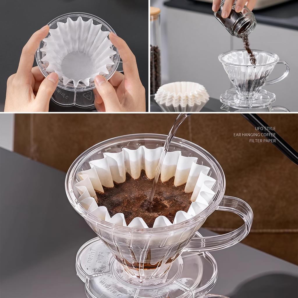 Серия Wave 185 Кофе На 100 порций Фильтры формы волны, 2-4, Фильтры, (2-4 чашки/100 фильтров)