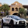 1/32 Nissan Skyline Ares GTR R34 R35 Alloy Sports Car Model Diecast Metal Toy Vehicles Car Model Simulation Collection Kids Gift