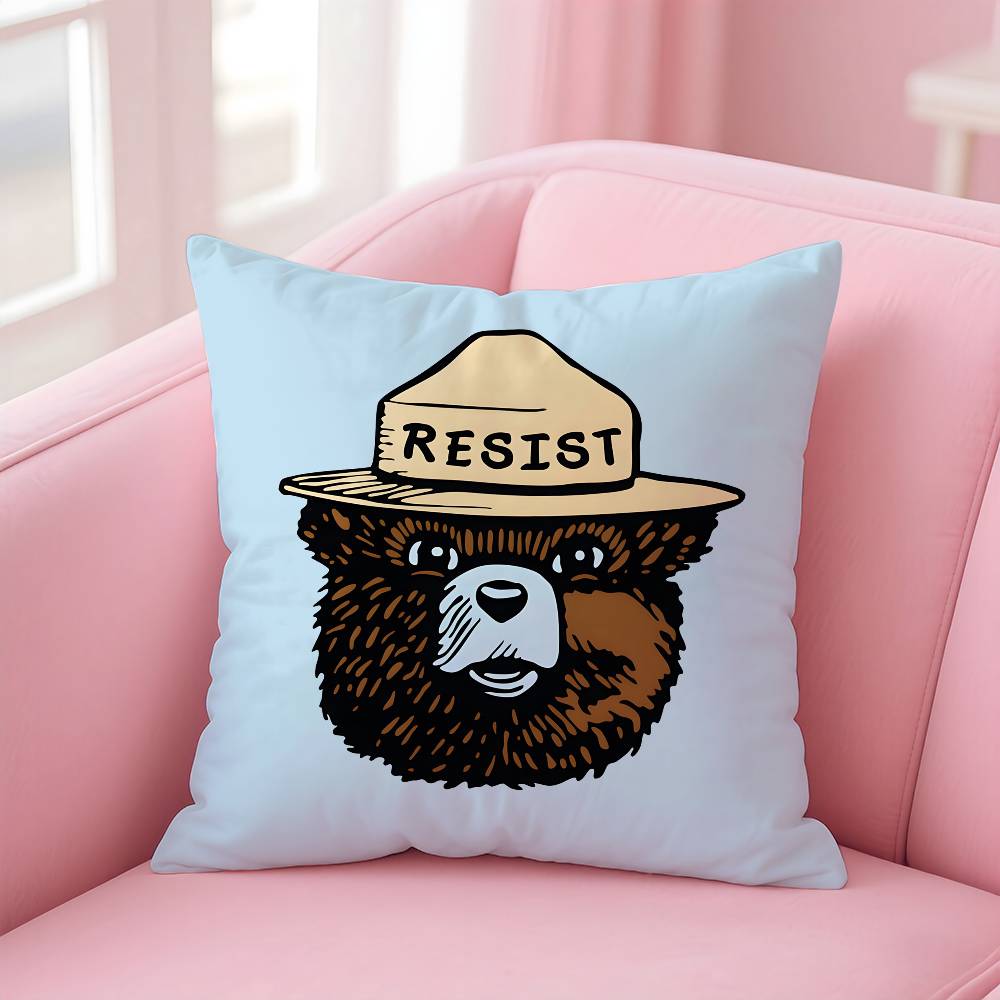 Аниме S-Smokey B-Bear Наволочка с рисунком наволочка для гостиной диванная наволочка декор для спальни