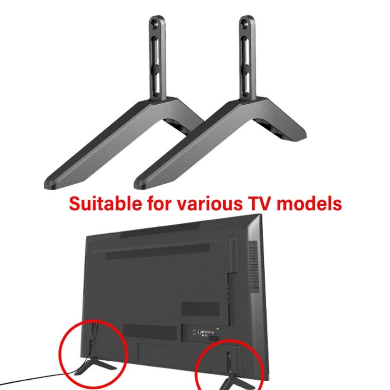 ТВ-подставка повышает устойчивость, легкая сборка, регулируемый угол обзора и высота, совместимость с несколькими моделями