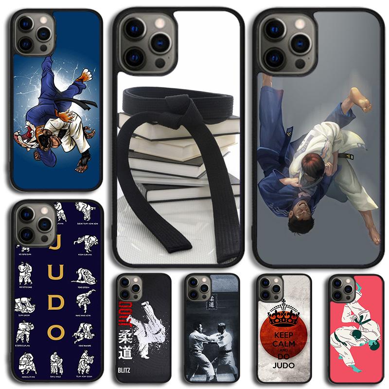 Judo Phone Case For iPhone 17 Air 14 15 16 16e 13 12 Max Cover For Apple iPhone 17 Air 11 Pro Max Plus Coque