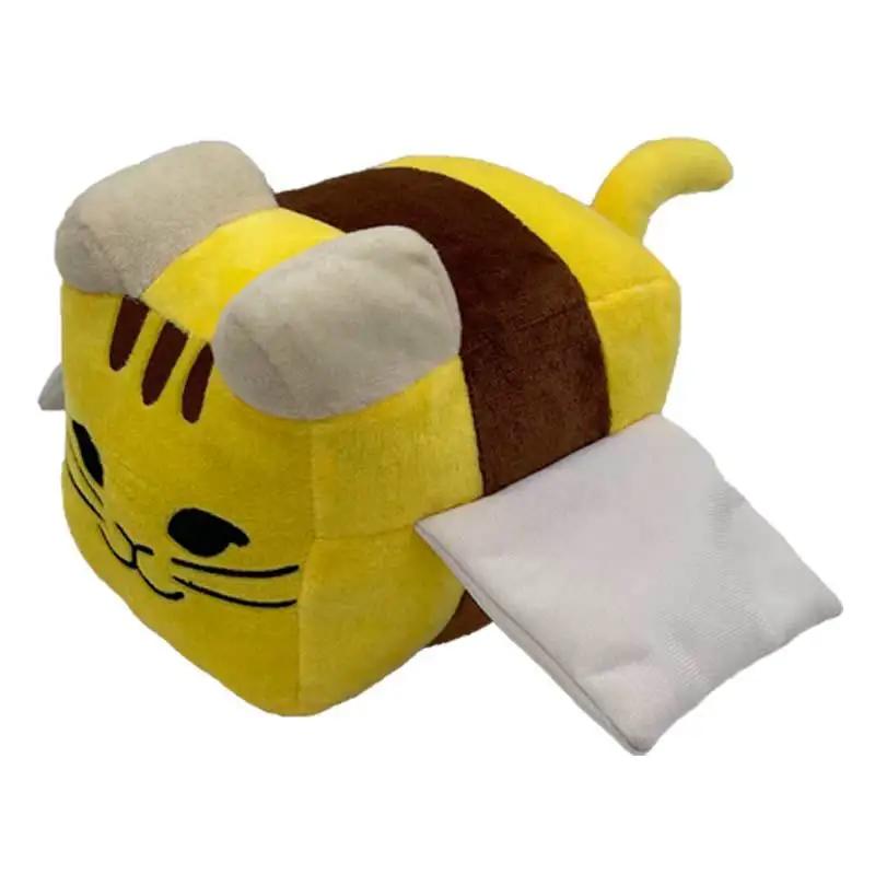 Новая игра Симулятор Роя Пчел Плюшевая Кукла Игрушки Аниме Большая Кошка Фигурка Питомца Мягкое Набивное Животное Пчела Плюшевая Игрушка Подарок для Детей Декор Комнаты
