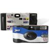 One-shot disposable camera with flash