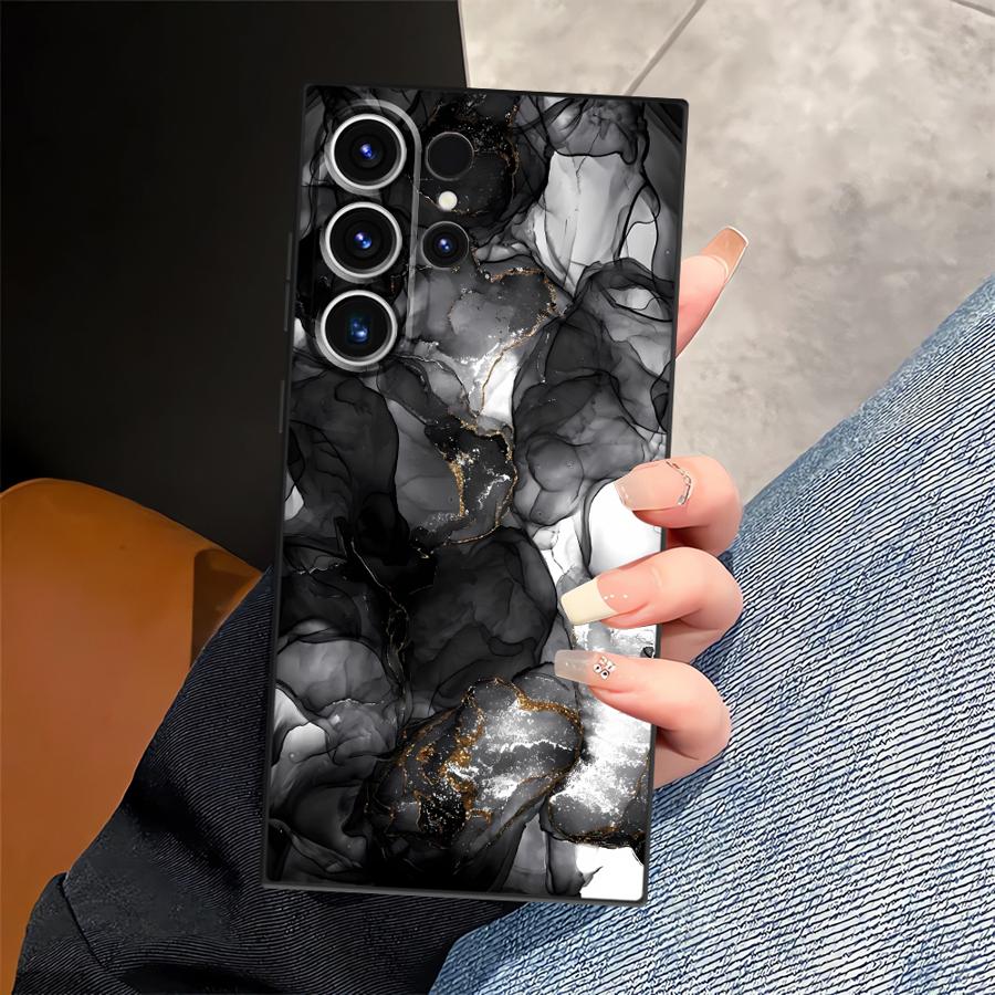 Чехол для Samsung Galaxy S26 Ultra S23 Note 20 8 9 10 S25 Plus S21 FE S20 Ultra S10 S9 S24 Funda Чехол для телефона Минималистичный узор