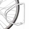 Porte-vélos - Dunlop - Mural - Argent - Acier - 1 vélo