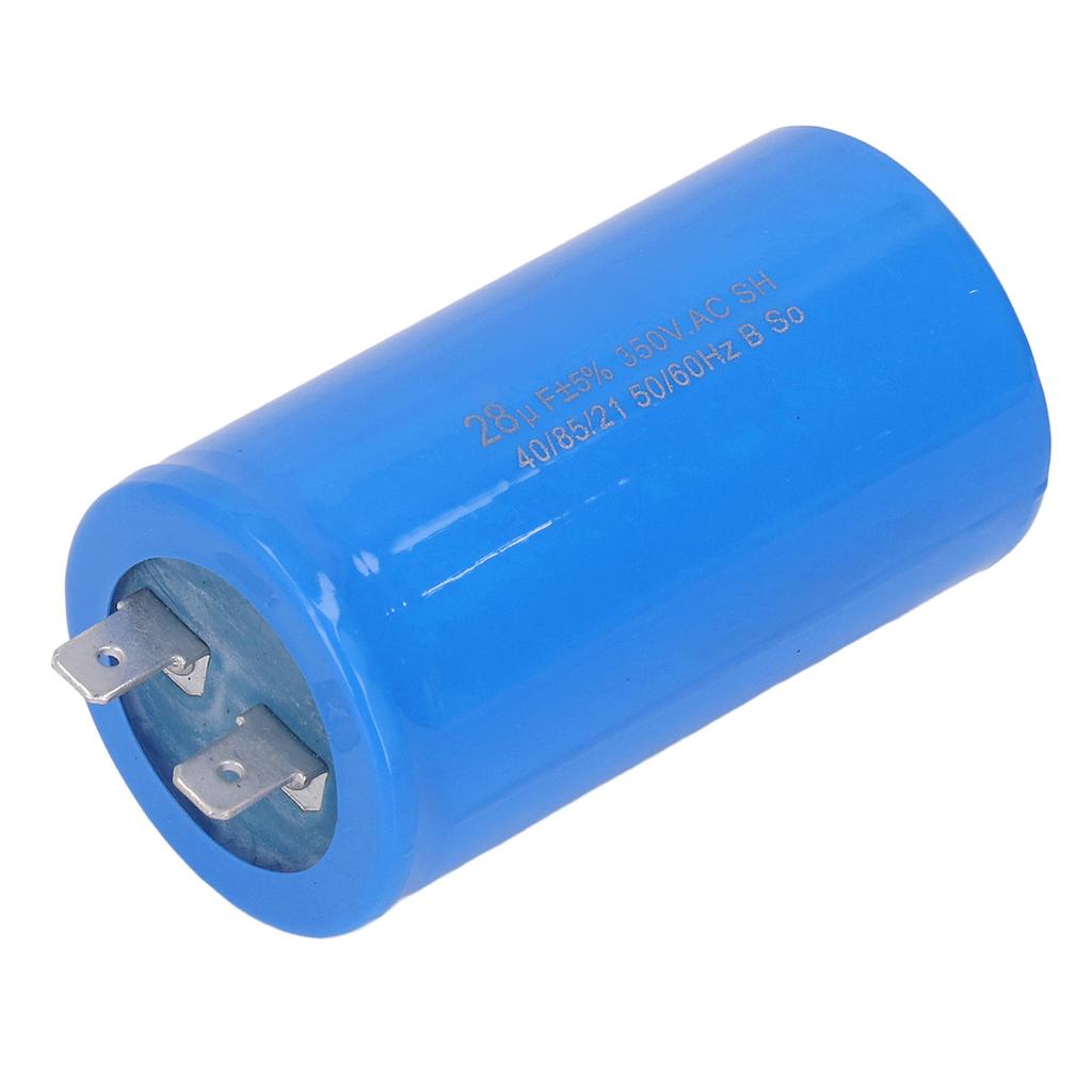 Пусковой конденсатор двигателя CBB60 2 контакта для генератора, воздушного насоса, компрессора 50 60 Гц 350 В переменного тока 28 мкФ