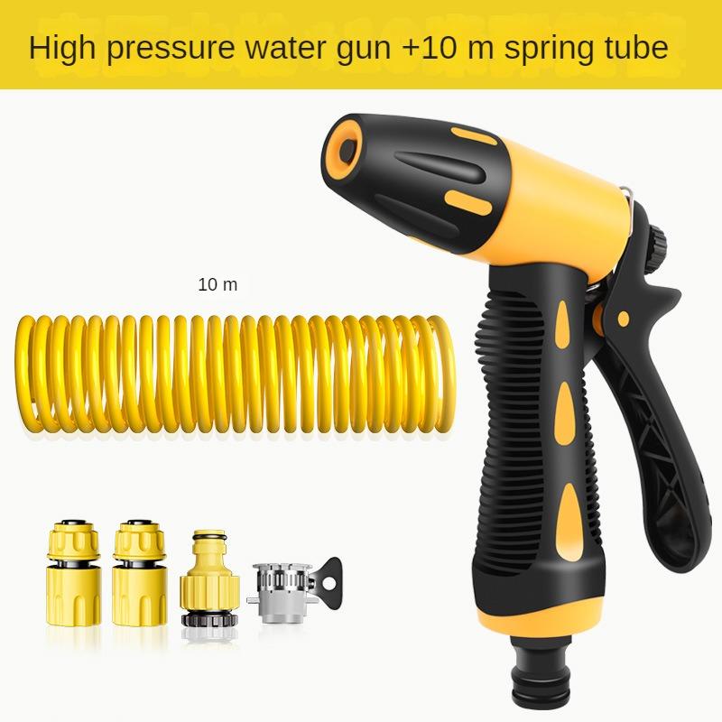 10-20 Meter Telescopic Water Pipe with High-pressure Nozzle Car Washing Tool Set Extension Hose Water Hose for Pressure Cleaner