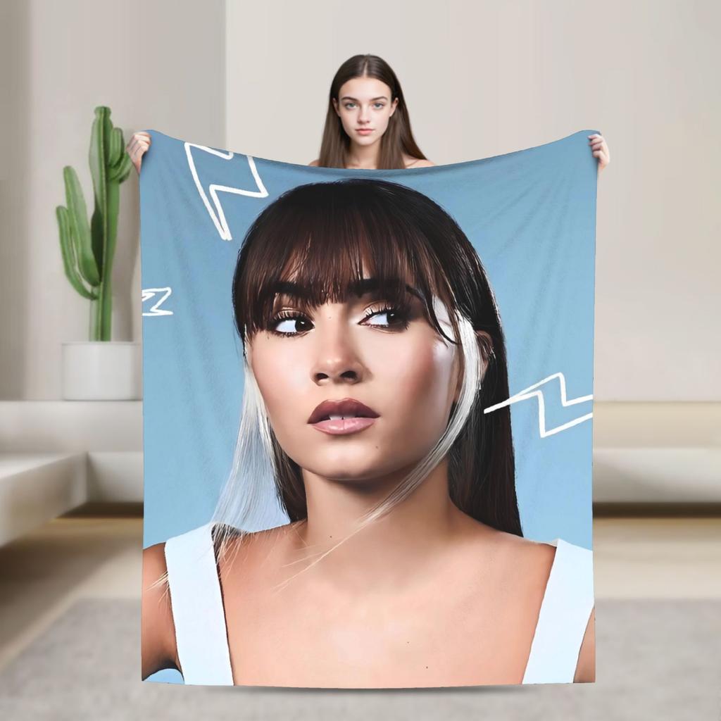 Singer Aitanaed Album Ocana Blanket Travel Office Flannel Bedding Throws For Home Decor Warm Soft ized Quality Bedspread