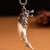 Ethnic Style Retro Domineering Wolf Tooth Men's Necklace Dog Tooth Pendant Pendant Chain Jewelry Pendant