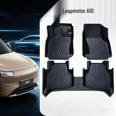 26 новых ковриков TPE для Leapmotor A10: Коврик для декора сиденья водителя с полным покрытием