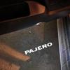 2 шт. Светодиодная лампа подсветки двери автомобиля для Mitsubishi Pajero v87 v93 v97 V80 Светодиодный проектор для входа в автомобиль Аксессуары для интерьера