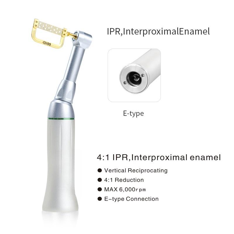 Стоматология 4:1 контругловая ортодонтическая межпроксимальная система уменьшения эмали с возвратно-поступательным движением IPR, ортодонтический инструмент для зачистки