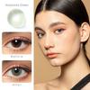 FreshGo Soft Color Contact Lens Gray Coloured Contact Lenses for Eyes Cosmetic Beautiy Pupils 1 Pair Yearly Contact Lenses