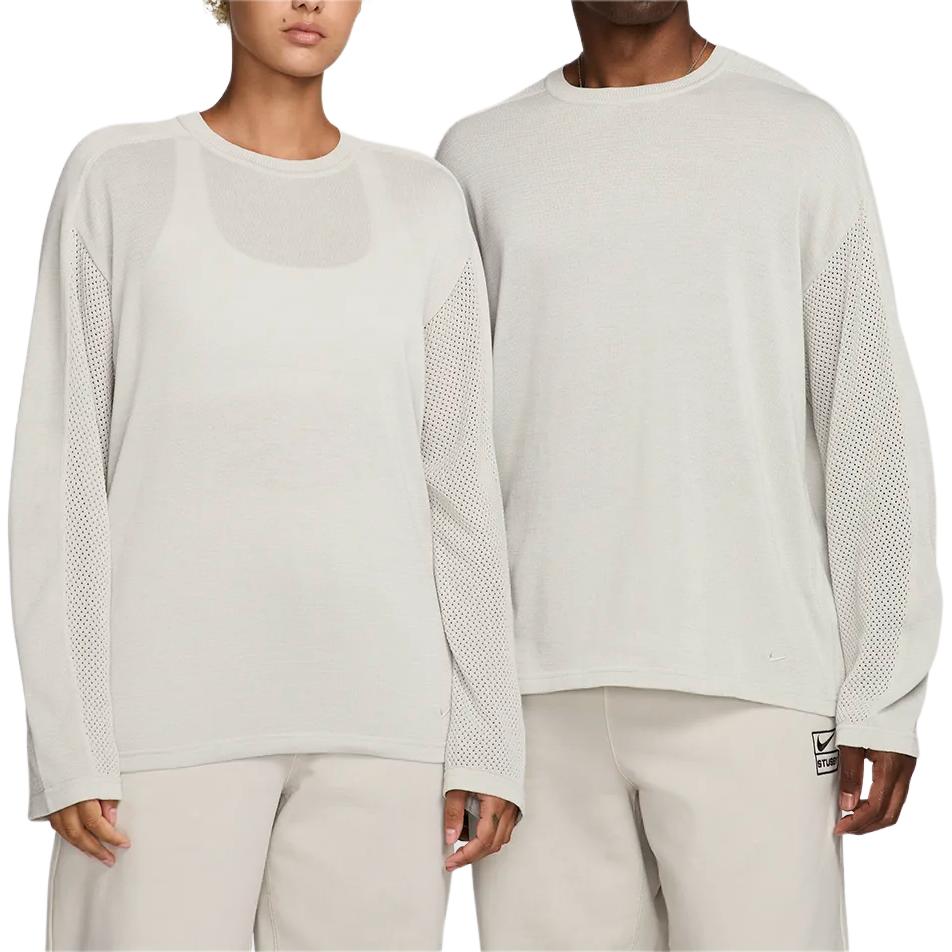 Новая футболка с длинным рукавом Stussy X Nike, азиатские размеры HF3899-072