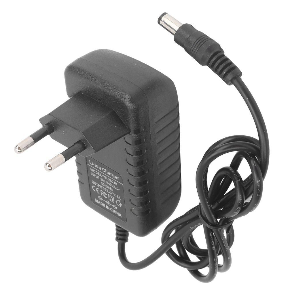25.2V 1A Output Power Supply Charger With Indicator Light Power Supply Converter Home Appliances