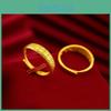 Plated Gold Beautiful Coin Ring For Women Adjustable Size Chic Ring Accessory