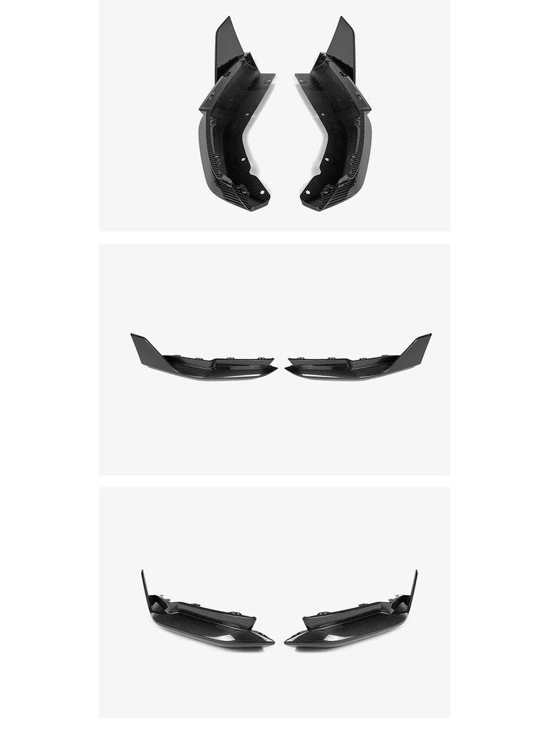 Compatible with 2020-2025 BMW M3, M4, MP rear bumper corner modification and G80/G82 rear bumper spoiler.