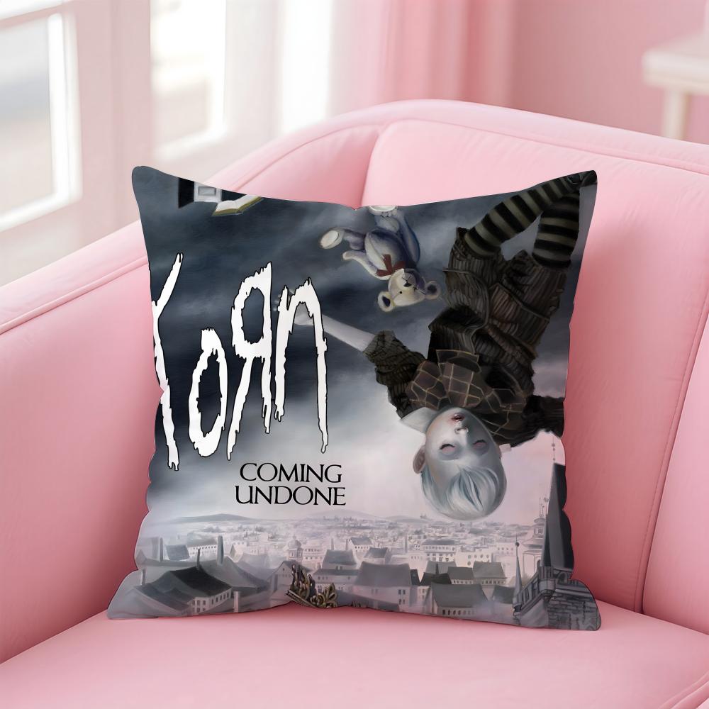 K-Korns Hot Band Cushion Cover Comfortable Reversible Pillow Cover Ideal For Car Sofa Bedroom & Beyond