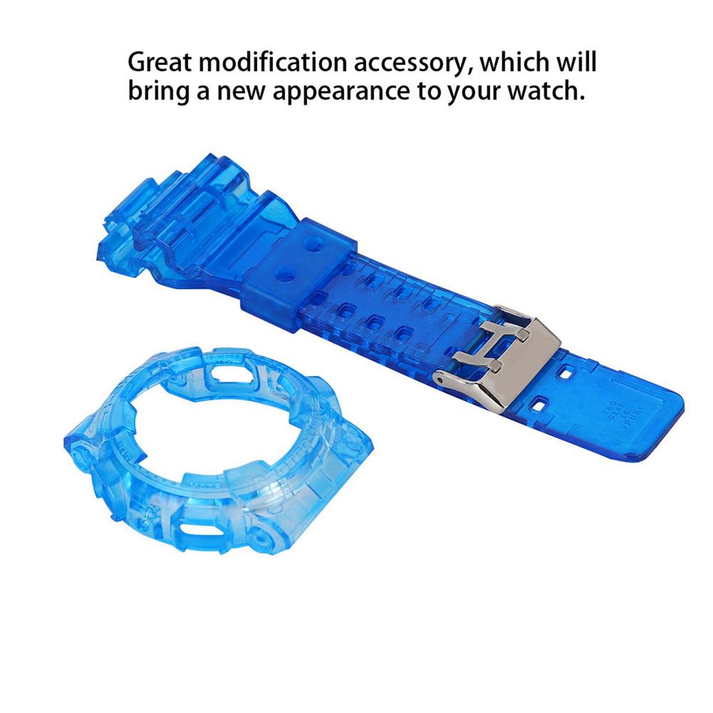 Watch Strap Watchband Case Set Fit for GA?110 GA?100 GD?100 GD?120