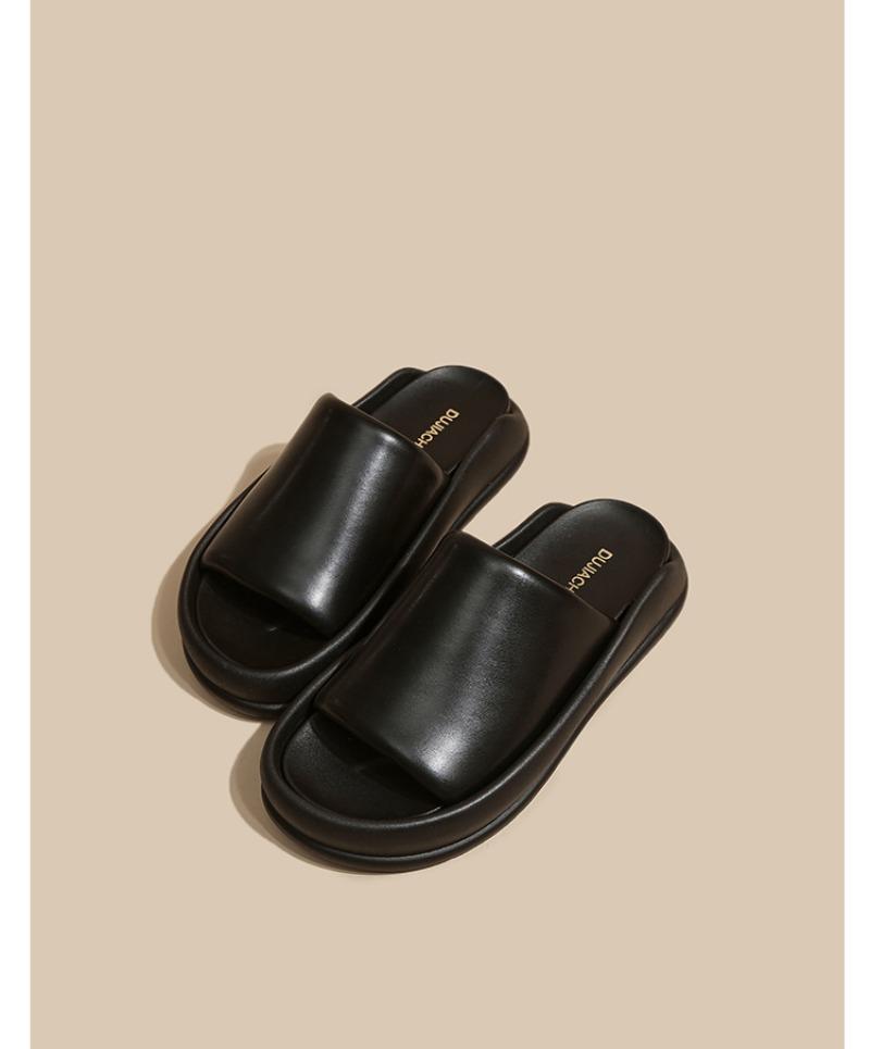 Мода 2024 года, женские тапочки, летние, новые, в европейском и американском стиле, тапочки на толстой подошве, удобные, мягкие тапочки для дома и отдыха на природе