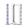 Silver Plated Dream Catching Net Snake Bone Earrings Hoop CZ Colored Zircon For Women DIY Making Jewelry Gift