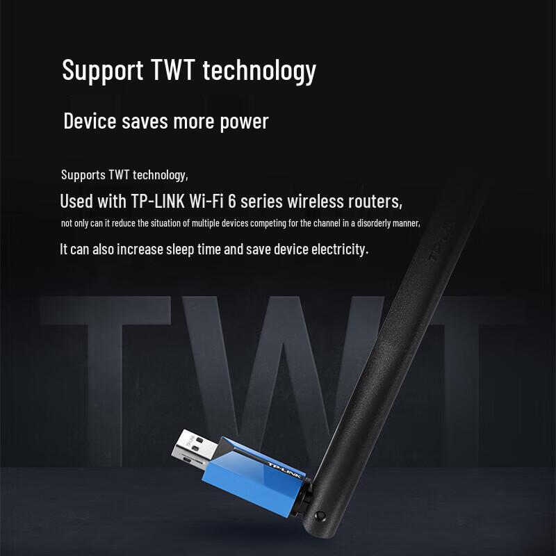 TP-LINK TL-XDN7000H WiFi6 USB Driver-Free Wireless Adapter (CN version)