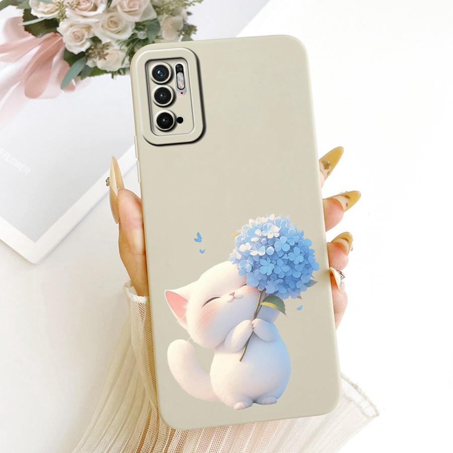 Чехол для Xiaomi Poco M3 Pro 5G Чехол PocoM3Pro 5G Кролик Силиконовый Мягкий Задний Чехол Для Poco M 3Pro 5G Чехол для Телефона Защитный Чехол