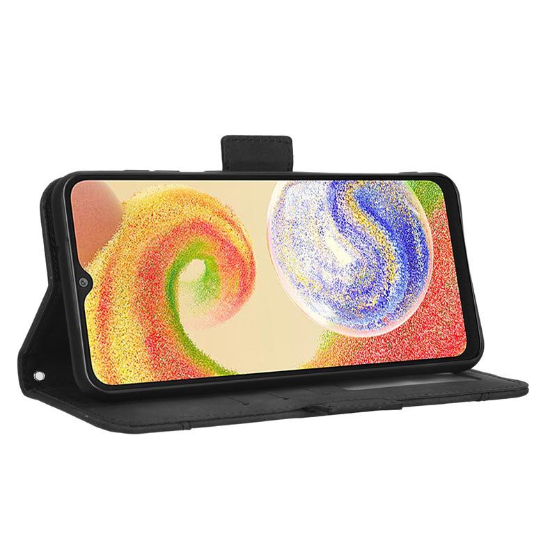 Samsung Galaxy A08 Wallet Case with Card Holder, Leather Kickstand Card Slots Case for Samsung Galaxy A08