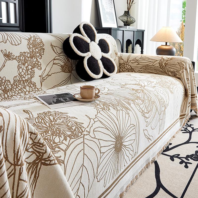 Полотенце для дивана из синели, ткань с полным покрытием, новое одеяло для дивана, всесезонное универсальное полотенце для дивана с защитой от кошачьих царапин