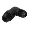 10AN To 10ORB Male Fitting Aluminum Alloy Black Anodizing 90 Degree for Fuel Lines Pumps Filters
