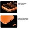 Buckle Magnetic Metal Frame Shockproof Protective Phone Case For iPhone 17 Pro Max