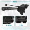 X Autohaux Car Steering Column Turn Signal Switch Combination Cruise Control Switch 25743473 for Cadillac 2004-2007 Accessories