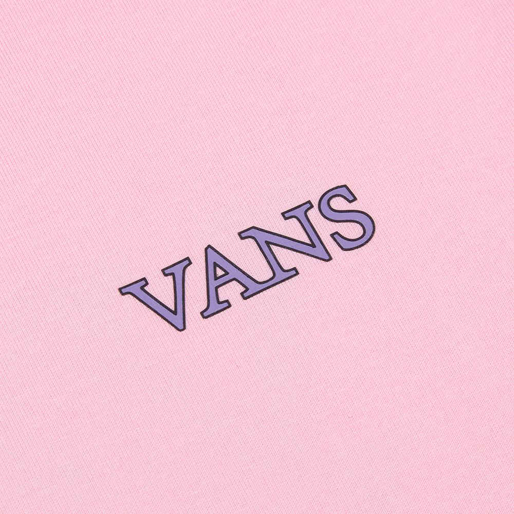 Vans Повседневная мягкая удобная приятная к коже футболка с коротким рукавом унисекс топы розовая VN000NJUEGP1