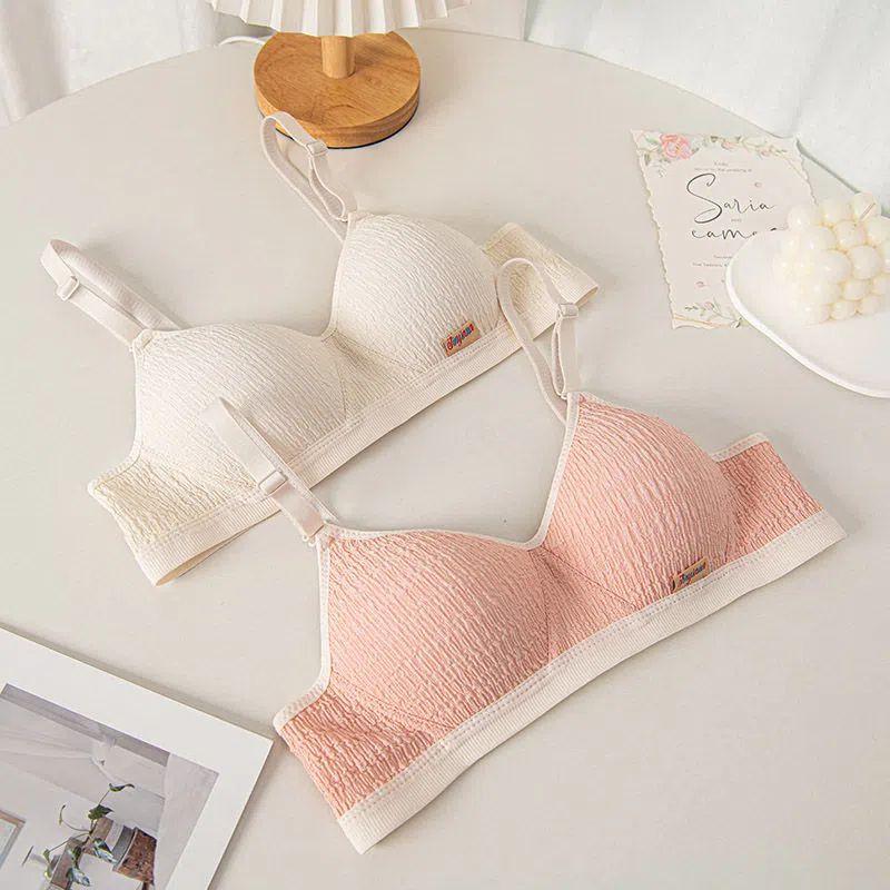 Бюстгальтеры для девочек, тонкие бюстгальтеры Push Up, беспроводное нижнее белье для женщин, удобное мягкое женское белье
