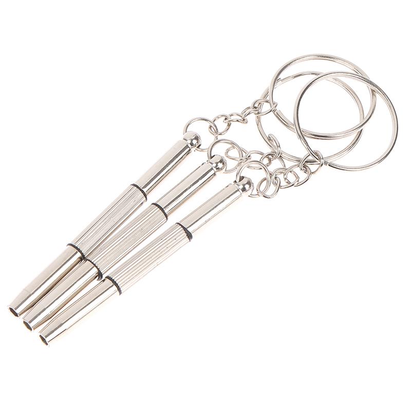 1 шт. 3 в 1 ремонтный комплект, инструменты, портативная отвертка-брелок из нержавеющей стали