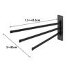 Yamazaki Tower 10099 Folding Wall-Mounted Towel Rack W45cm H18cm Steel Minimalist Design