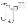 Kitchen Cabinet Hooks Heavy Duty Bunk Bed Hook, Stainless Steel No Drill Over The Metal Hook For Renters Door Space Saving Organizer for Bathroom And