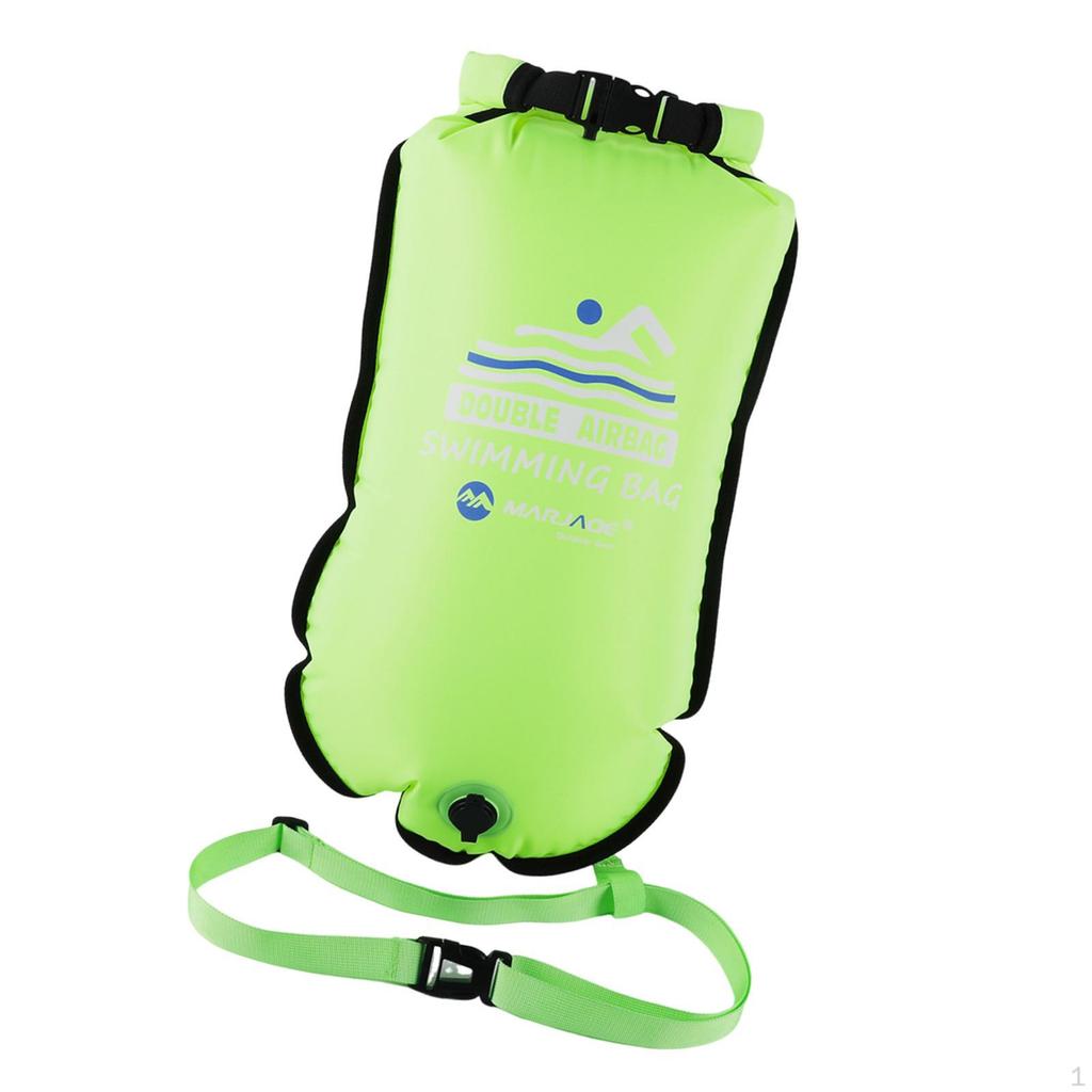 Буй-поплавок для плавания с сумкой для хранения для тренировок и каякинга