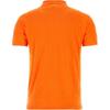 Polo Ralph Lauren SS23 Однотонная рубашка поло с коротким рукавом и вышитым логотипом, мужские топы, оранжевый цвет 710680784-315