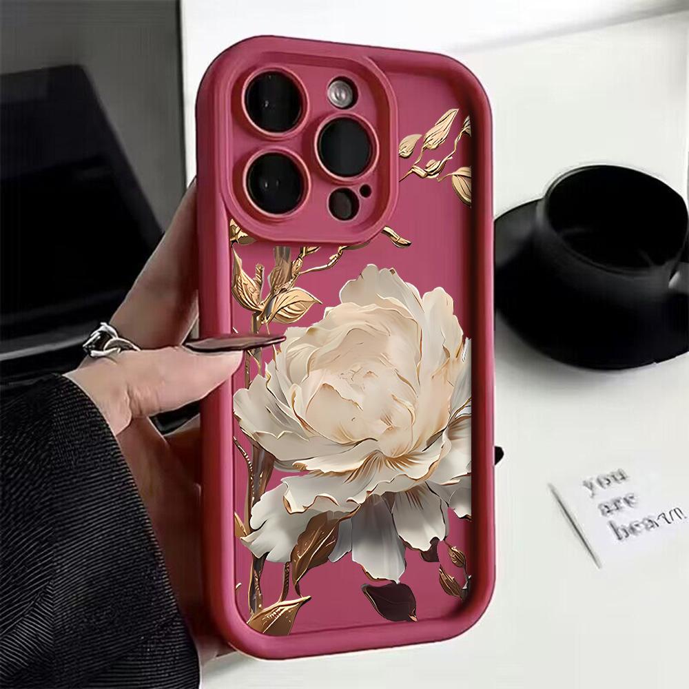 Красивый Цветочный Модный Чехол Для Телефона Для Tecno Spark 30C 10 6 Go Camon 30 20 itel A70 P55 RS4 Pova 6 Neo 4G 5G Мягкий ТПУ Чехол