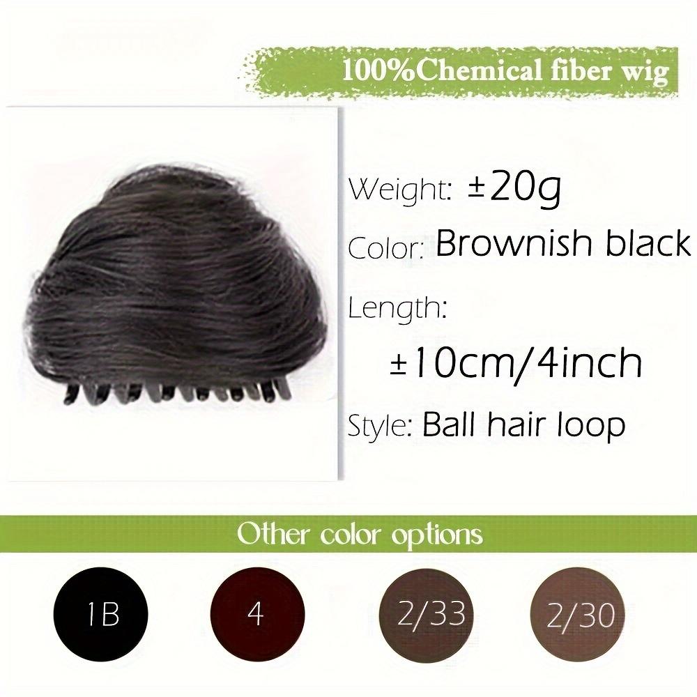 MISSQUEEN Заколки для волос в виде когтей, синтетические кошачьи ушки, шарики для волос, когти, натуральный вид, искусственные булочки для волос, шиньоны, аксессуары для волос