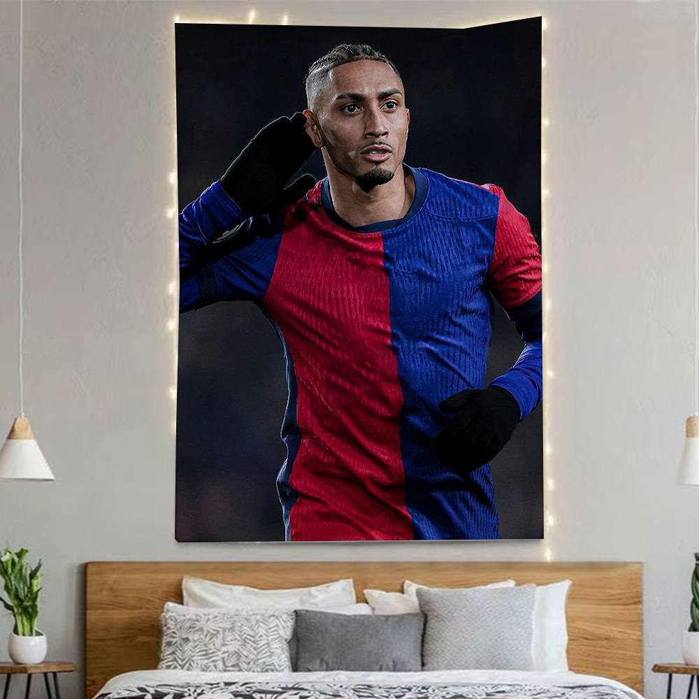 Football Star Bbrazil Rraphinhas 11 Flags Wall Hanging Background Art Banner For Bedroom Home Outdoor Decor