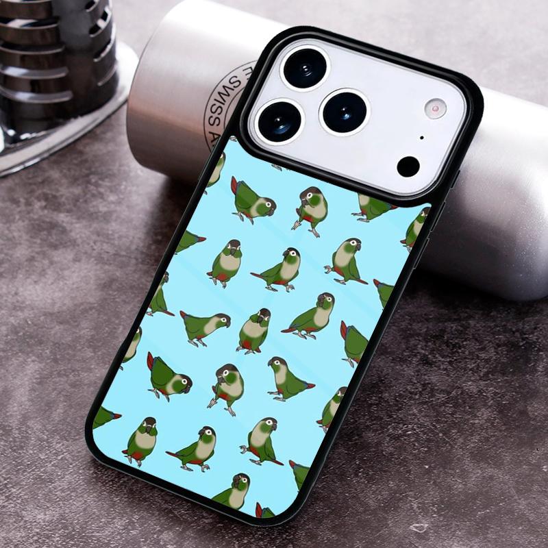 parrot bird Phone Case for iPhone 17 16 15 Pro Max Air 14 13 12 11 Plus Shockproof Capa Cover